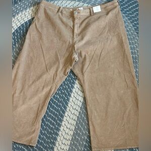 Universal Thread High Rise Sailor Wide Leg Brown Super Stretch Corduroy Size 28